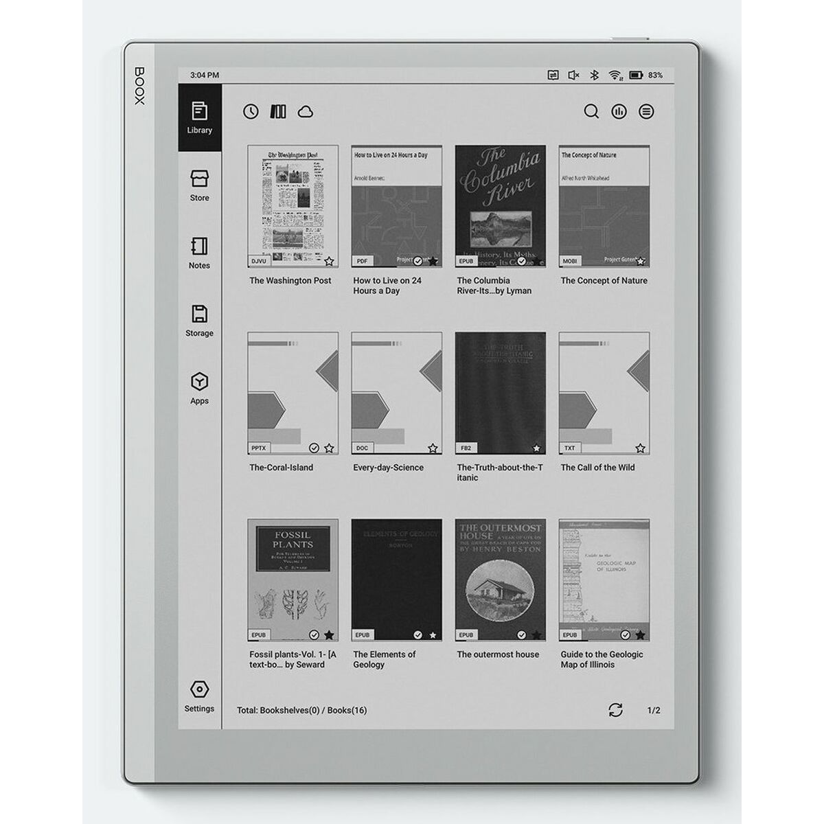 eBook Onyx Boox GO Branco 64 GB 10,3"